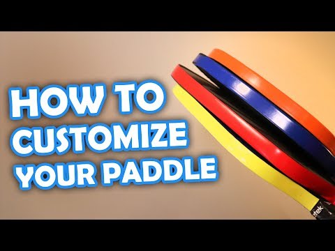 How to customize your pickleball paddle - grips, lead tape, personalization and more