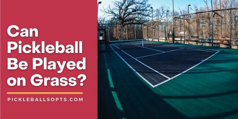 Can Pickleball Be Played on Grass?