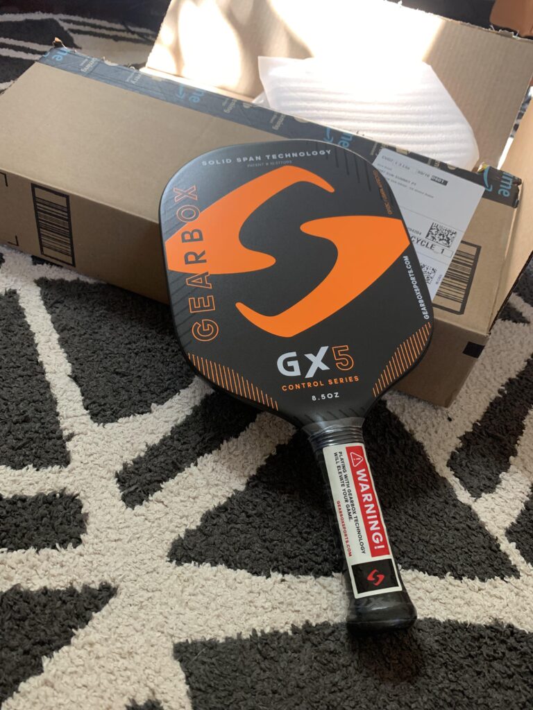 Gearbox Gx5 Pickleball Paddle