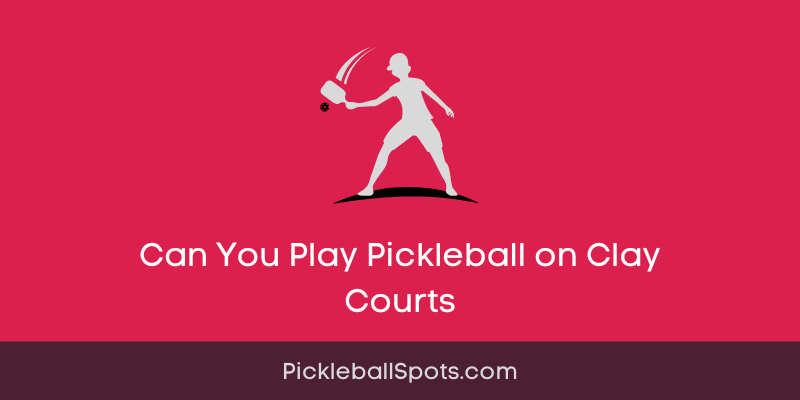 Can You Play Pickleball On Clay Courts?