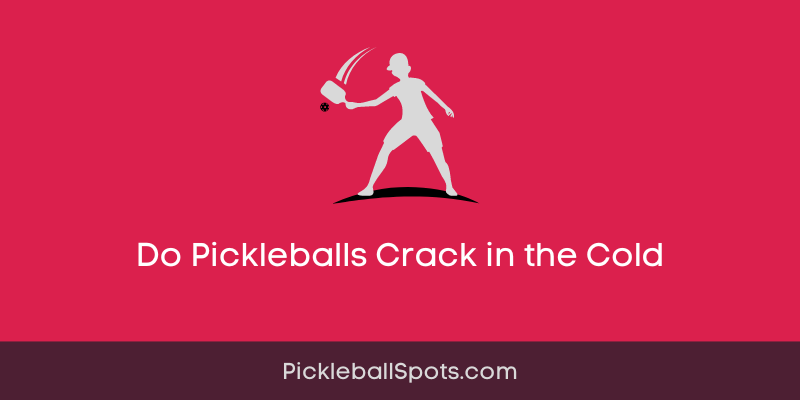 Do Pickleballs Crack In The Cold?