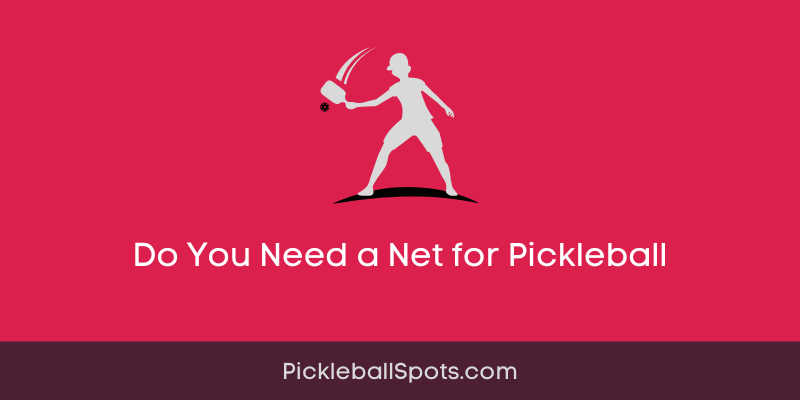 Do You Need A Net For Pickleball?