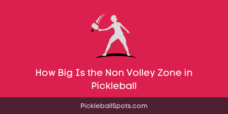 How Big Is The Non Volley Zone In Pickleball