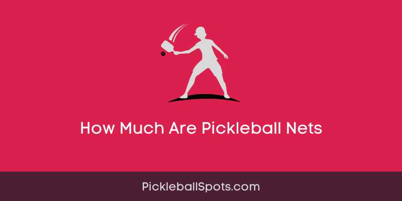 How Much Are Pickleball Nets