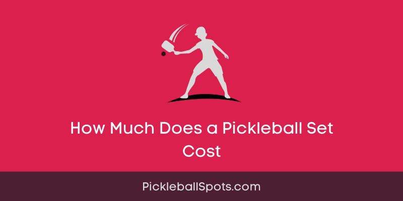 How Much Does A Pickleball Set Cost?