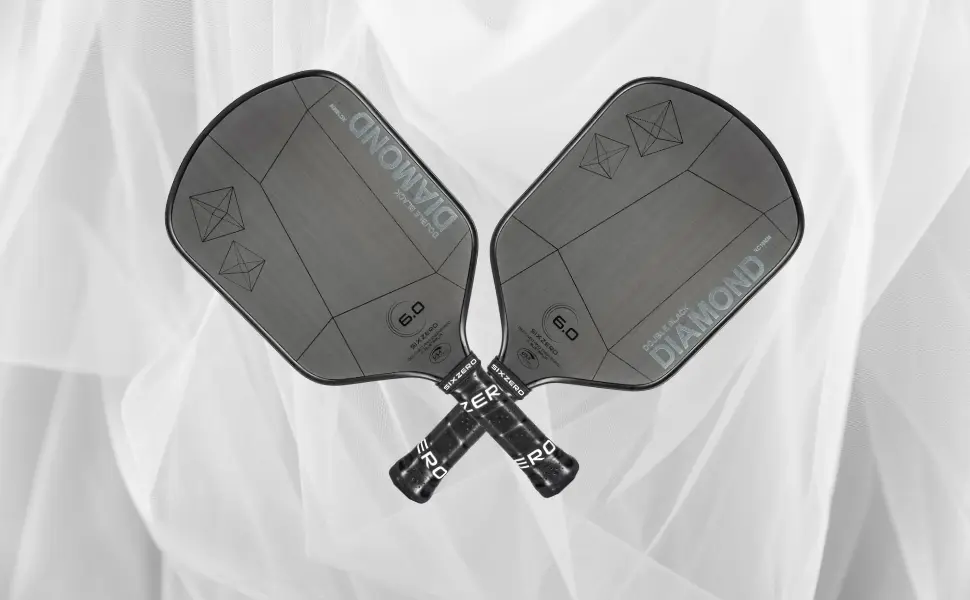 Common complaints about the SixZero Double Black Diamond Control Paddle include its shorter reach, excessive pop for soft players, and slightly less control