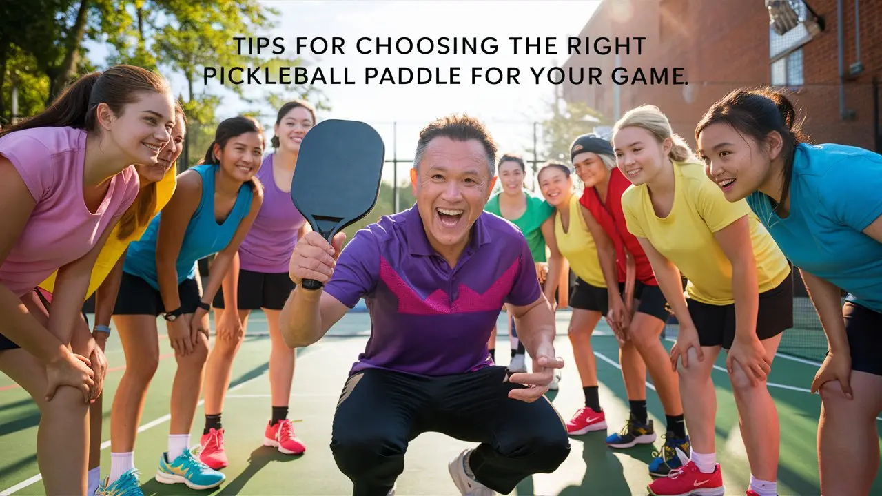 Tips For Choosing The Right Pickleball Paddle For Your Game