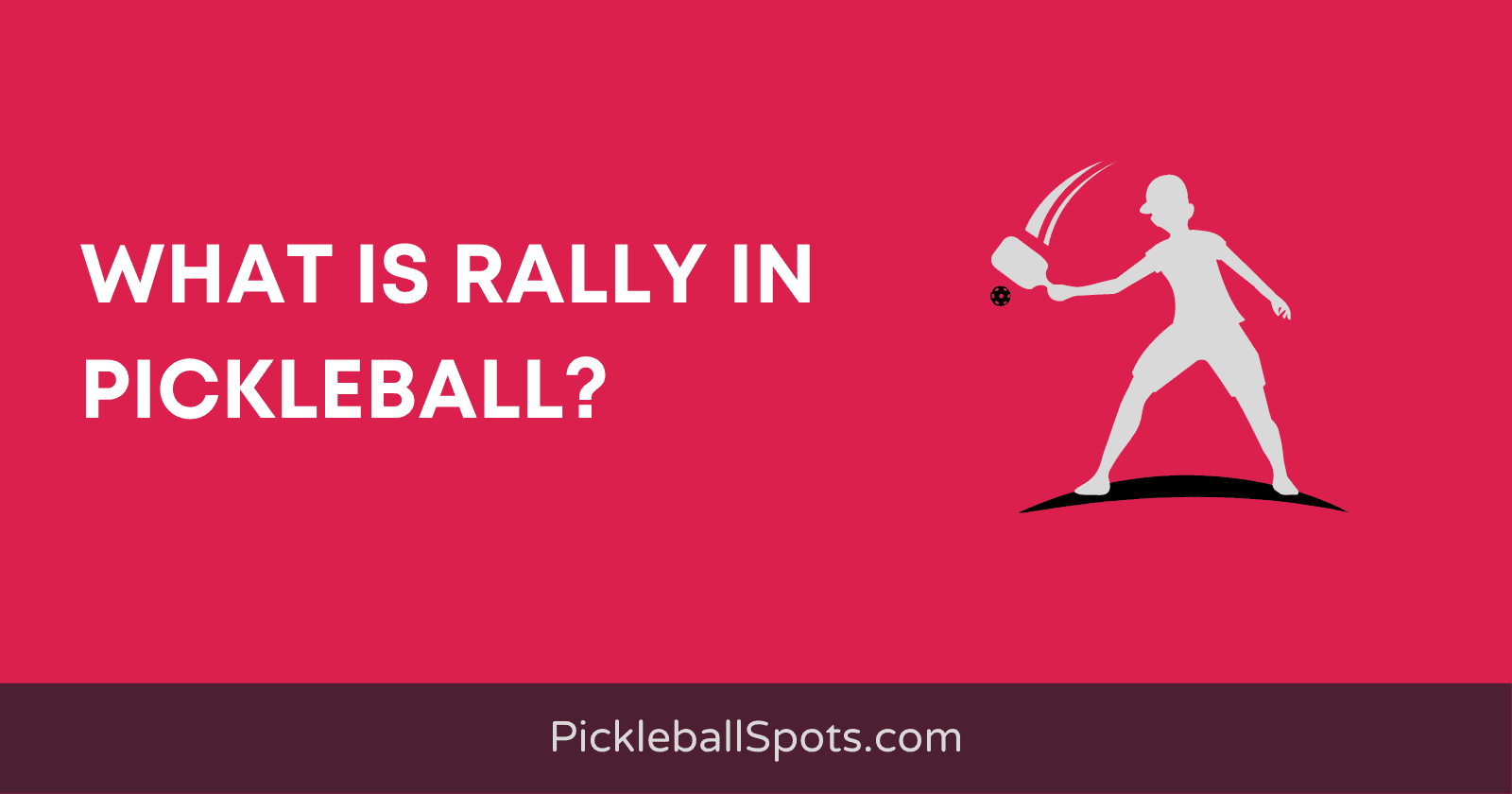 What Is Rally In Pickleball